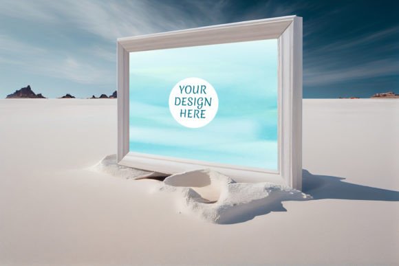 Download Sea_frame_mockup_6 (Ai Generated) - Ai generated Collection